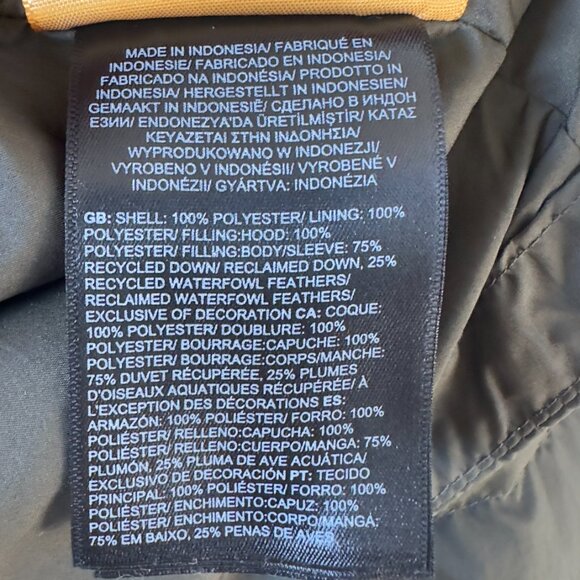 NORTHFACE - Kids Fleece Lined Parka - Picture 5 of 8